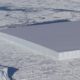 Trozo de hielo observado por la NASA